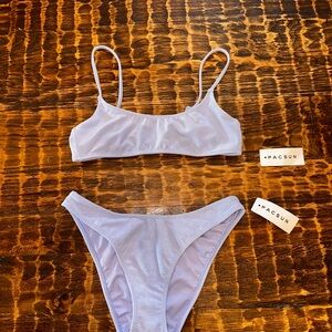 Pacsun Light Purple Bikini Set